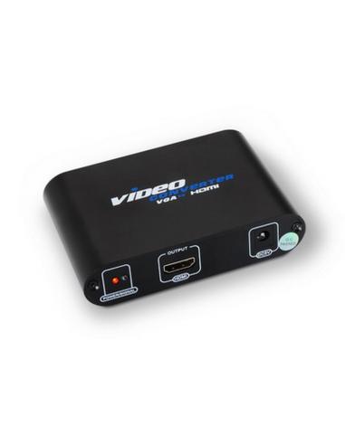 CONVERSOR SVGAHAUDIOH A HDMI CON ALIM. NEGRO NANOCABLE 10.16.2101-BK