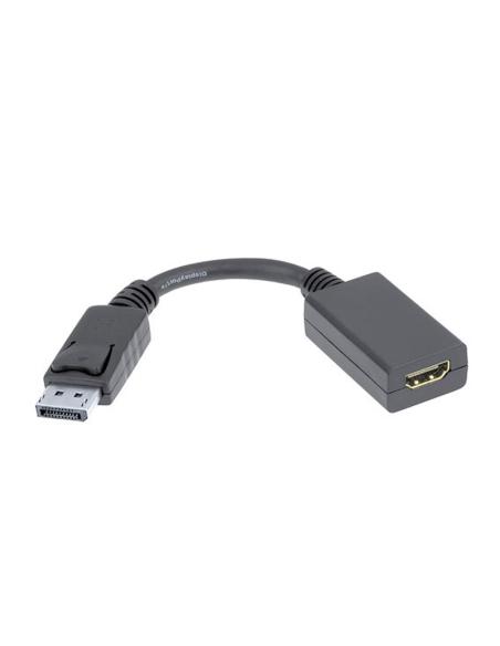 CONVERSOR DISPLAYPORT A HDMI DPM-HDMIH NEGRO 15 CM NANOCABLE 10.16.0502