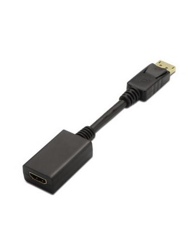 CONVERSOR DISPLAYPORT A HDMI DPM-HDMIH NEGRO 15 CM NANOCABLE 10.16.0502
