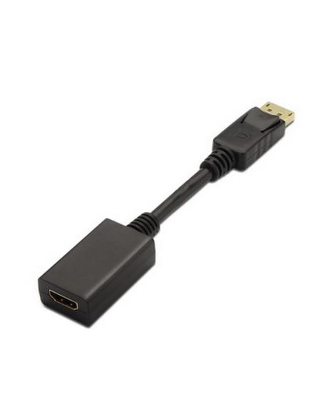 CONVERSOR DISPLAYPORT A HDMI DPM-HDMIH NEGRO 15 CM NANOCABLE 10.16.0502