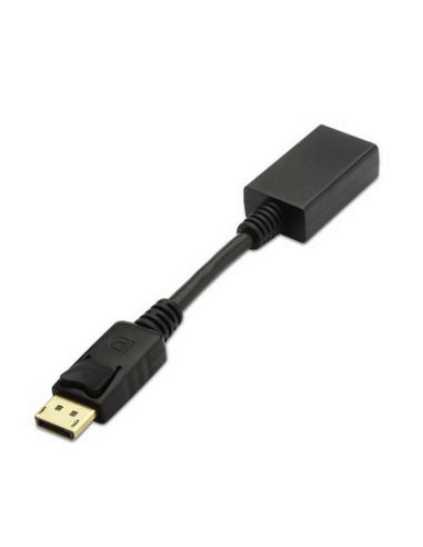 CONVERSOR DISPLAYPORT A HDMI DPM-HDMIH NEGRO 15 CM NANOCABLE 10.16.0502