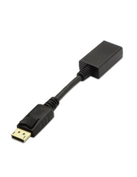 CONVERSOR DISPLAYPORT A HDMI DPM-HDMIH NEGRO 15 CM NANOCABLE 10.16.0502