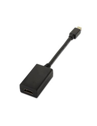 CONVERSOR MINI DP A HDMI MINI DPM-HDMIH NEGRO 15 CM NANOCABLE 10.16.0102