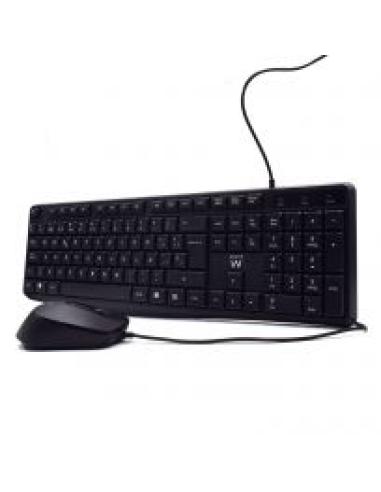 TECLADO + RATON EWENT USB EW3006