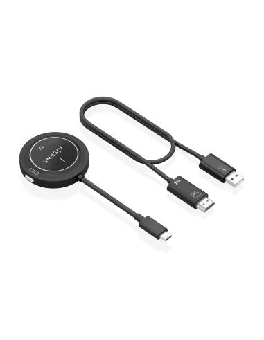 ADAPTADOR VIDEO USB-C A HDMI WF 1080P 30M NEGRO AISENS ASWL-H2KC30M003-BK