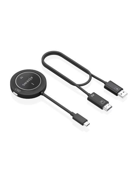 ADAPTADOR VIDEO USB-C A HDMI WF 1080P 30M NEGRO AISENS ASWL-H2KC30M003-BK