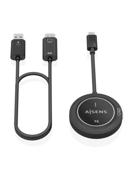 ADAPTADOR VIDEO USB-C A HDMI WF 1080P 30M NEGRO AISENS ASWL-H2KC30M003-BK