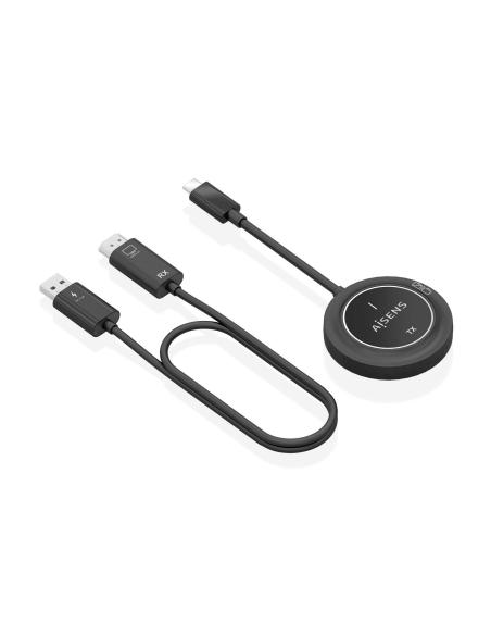 ADAPTADOR VIDEO USB-C A HDMI WF 1080P 30M NEGRO AISENS ASWL-H2KC30M003-BK
