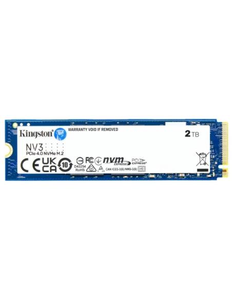 DISCO DURO SSD M.2 2.0 TB KINGSTON NV3 / 2280 / PCIe 4.0 NVMe / SNV3S/2000G