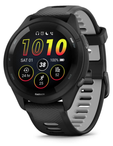 SMARTWATCH GARMIN FORERUNNER 265 NEGRO GRIS GPS