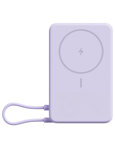POWERBANK XIAOMI 33W MAGNETIC POWER BANK 10000 BUILT-IN STAND PURPLE