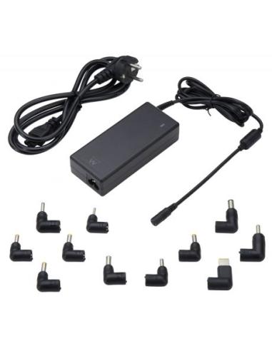 CARGADOR EWENT UNIVERSAL PORTATIL MULTITENSION 90W AUTOMATICO / EW3969