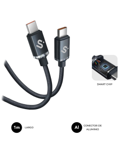 CABLE OPTIMUS 60W C-C 1M BLACK