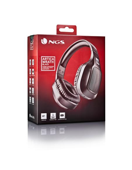 AURICULAR NGS BLUETOOTH HEADPHONE ARTICA WRATH BLACK