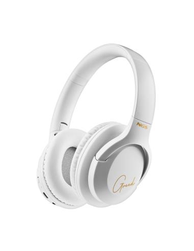 AURICULAR NGS BLUETOOTH 5.1 HEADPHONE ARTICA GREED BLANCO