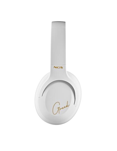 AURICULAR NGS BLUETOOTH 5.1 HEADPHONE ARTICA GREED BLANCO