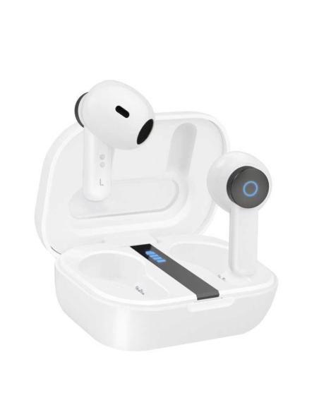 AURICULAR TOOQ BENDER INALAMBRICO MICROFONO BLANCOS TQBWH-0031W