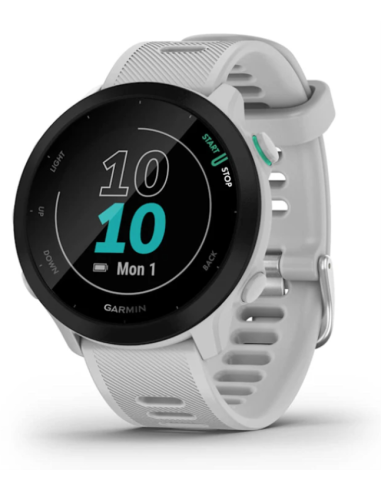 SMARTWATCH GARMIN FORERUNNER 55 GPS 42MM WHITESTONE