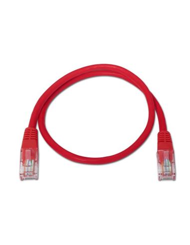 CABLE RED LATIGUILLO RJ45 CAT.5E UTP AWG24 ROJO 2.0 M NANOCABLE 10.20.0102-R
