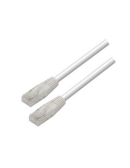 CABLE RED LATIGUILLO RJ45 CAT.5E UTP AWG24 BLANCO 2.0 M NANOCABLE 10.20.0102-W