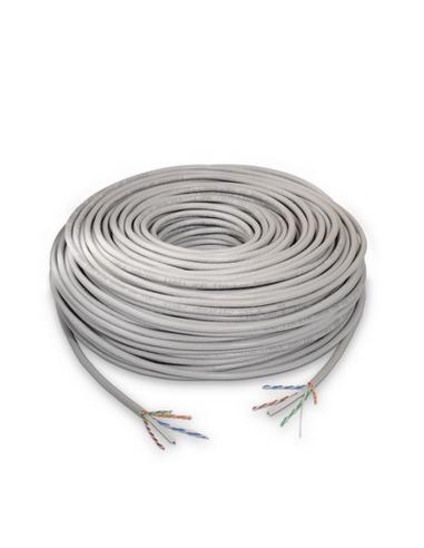 CABLE RED RJ45 CAT.5E UTP FLEXIBLE AWG24 100 M NANOCABLE 10.20.0302-FLEX