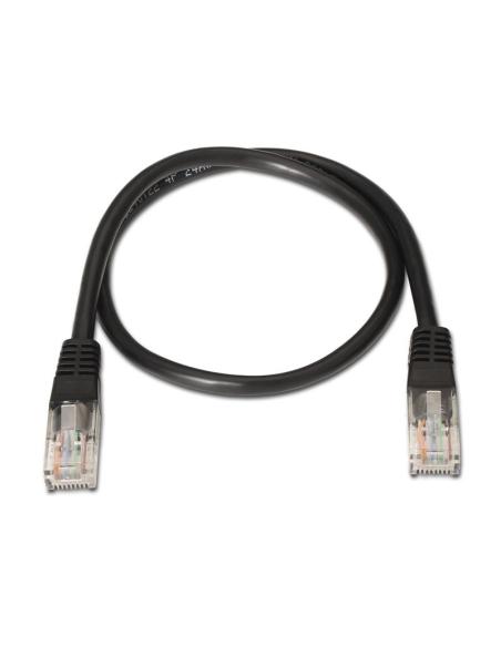 CABLE RED LATIGUILLO RJ45 CAT.6 UTP AWG24 NEGRO 3.0 M NANOCABLE 10.20.0403-BK