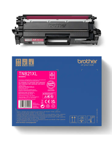 TONER BROTHER MAGENTA HL-L9430CDN / HL-L9470CDN / MFC-L9630CDN / MFC-L9670CDN / (9.000 PAG) (TN821XLM)