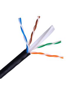 CABLE RED RJ45 CAT.6 UTP RIGIDO AWG24 EXTERIOR 100 M NANOCABLE 10.20.0502-EXT-BK