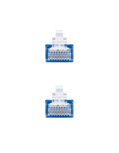 CABLE RED LATIGUILLO RJ45 CAT.6 UTP AWG24 AZUL 3.0 M NANOCABLE 10.20.0403-BL