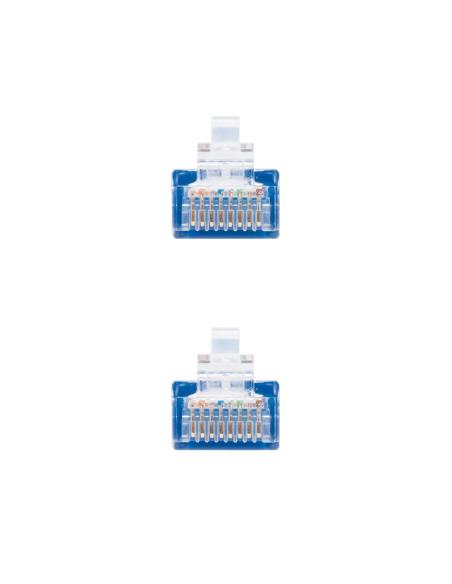 CABLE RED LATIGUILLO RJ45 CAT.6 UTP AWG24 AZUL 3.0 M NANOCABLE 10.20.0403-BL