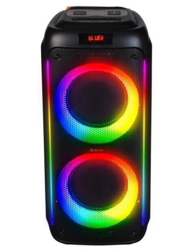 ALTAVOZ DE FIESTA DENVER BPS-458 BLUETOOTH CON 100W DE POTENCIA