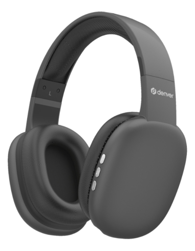 CASCOS BLUETOOTH DENVER INALAMBRICOS NEGRO