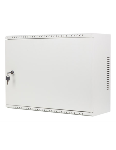 ARMARIO RACK 19" MURAL 4U+3U/540X200 BAJO PERFIL GRIS (MONTADO)
