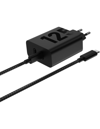 CARGADOR DE PARED MOTOROLA 125W GANFAST 2XUSB-C + CABLE