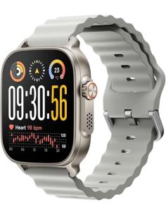 RELOJ SMARTWATCH REALME WATCH 5 PLATA / 1.97" / BLUETOOTH / NFC / GPS / IP68 / CUERPO DE ALUMINIO / HASTA 16 DIAS DE AUTONOMIA /