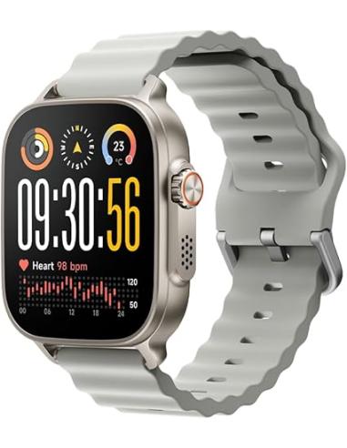 RELOJ SMARTWATCH REALME WATCH 5 PLATA / 1.97" / BLUETOOTH / NFC / GPS / IP68 / CUERPO DE ALUMINIO / HASTA 16 DIAS DE AUTONOMIA /