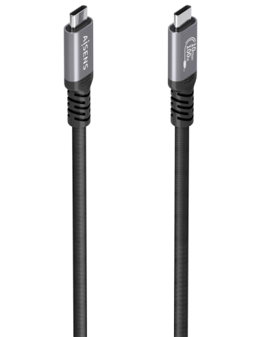 CABLE AISENS USB 3.2 GEN2 10GBPS 8K30HZ 5A 100W E-MARK C/M-C/M 4M