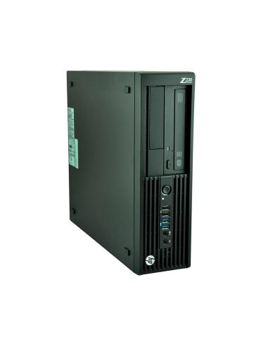 EQUIPO REACONDICIONADO HP WORKSTATION Z230 SFF / XEON E3-1226 V3 / 8GB / SSD 256GB / W10 PRO COA / (12 MESES GARANTIA)