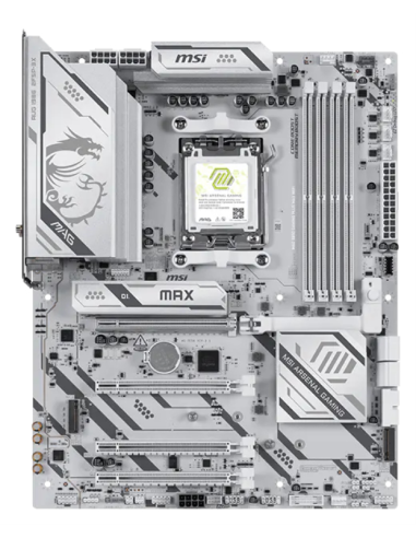 PLACA BASE MSI MAG B850 GAMING PLUS MAX WIFI AM5 DDR5