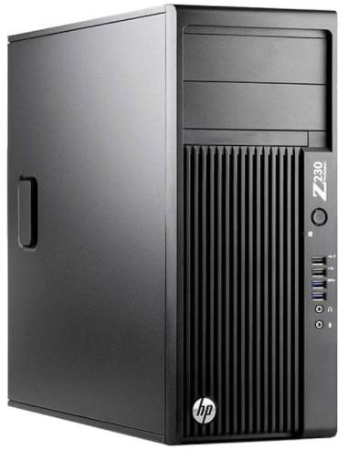 EQUIPO REACONDICIONADO HP WORKSTATION Z230 TWR / XEON E3-1245 V3 / 16GB / SSD 256GB / W11 PRO COA / (12 MESES GARANTIA)