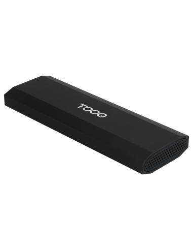 CARCASA TOOQ TQE-2231B M.2 NVMe PCIe USB 3.1 GEN2 NEGRO