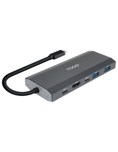 CARCASA+HUB TOOQ TQE-2241G M.2 NGFF/NVMe USB 3.2 GEN2