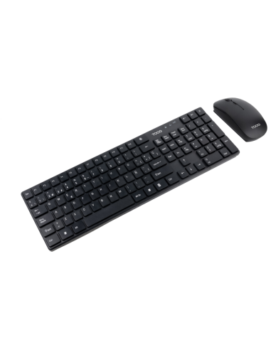 COMBO TECLADO+RATON SLIM TOOQ TQKMW-3102-B RF NEGRO
