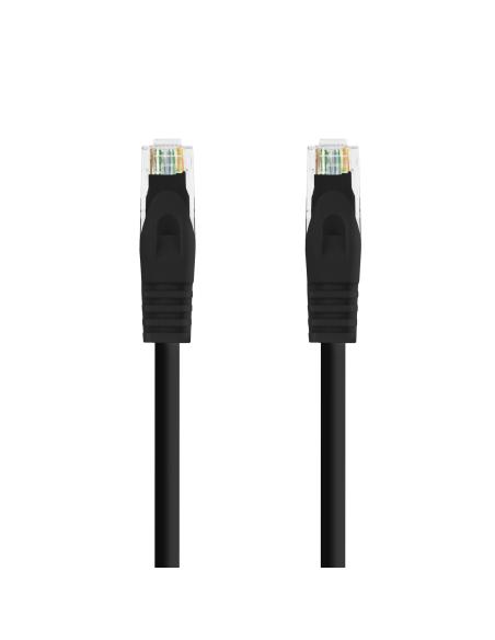 CABLE RED LATIGUILLO RJ45 LSZH CAT.6A UTP AWG24 NEGRO 2M NANOCABLE 10.20.1802-BK