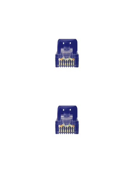 CABLE RED LATIGUILLO RJ45 LSZH CAT.6A UTP AWG24 AZUL 2 M NANOCABLE 10.20.1802-BL