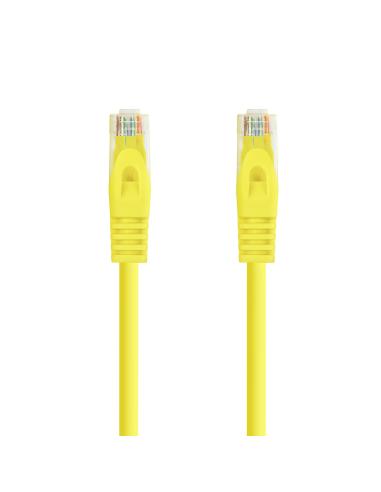 CABLE RED LATIGUILLO RJ45 LSZH CAT.6A UTP AWG24 AMARILLO 2M NANOCAB 10.20.1802-Y