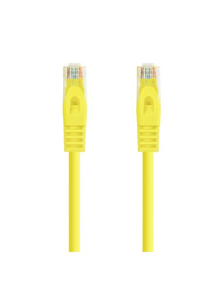 CABLE RED LATIGUILLO RJ45 LSZH CAT.6A UTP AWG24 AMARILLO 2M NANOCAB 10.20.1802-Y