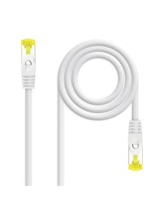 CABLE RED LATIGUILLO RJ45 LSZH CAT.6A SFTP AWG26 BLANCO 0.5M NANOCA 10.20.1900-W