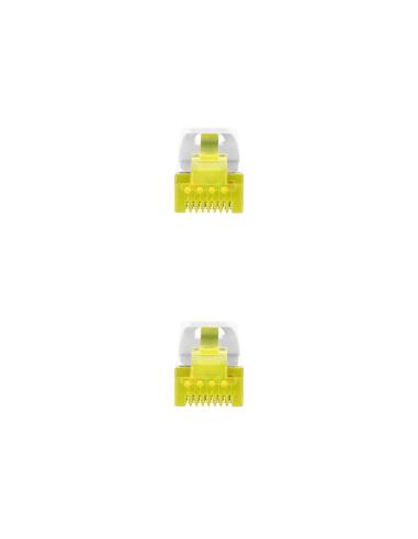 CABLE RED LATIGUILLO RJ45 LSZH CAT.6A SFTP AWG26 BLANCO 0.5M NANOCA 10.20.1900-W
