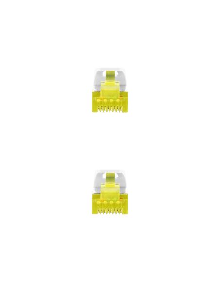 CABLE RED LATIGUILLO RJ45 LSZH CAT.6A SFTP AWG26 BLANCO 0.5M NANOCA 10.20.1900-W